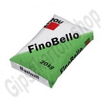 Baumit Fino Bello 0-10 mm fehér beltéri gipszes kézi glettanyag (20kg/zsák)