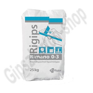 Rigips Rimano 0-3 glettelő gipsz 25kg